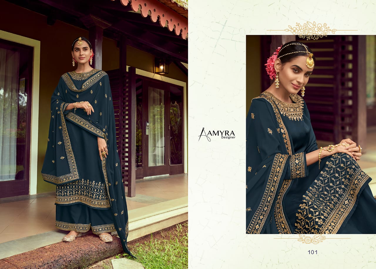 Amyra  Presents Designer Butterfly 101 Salwar Kameez