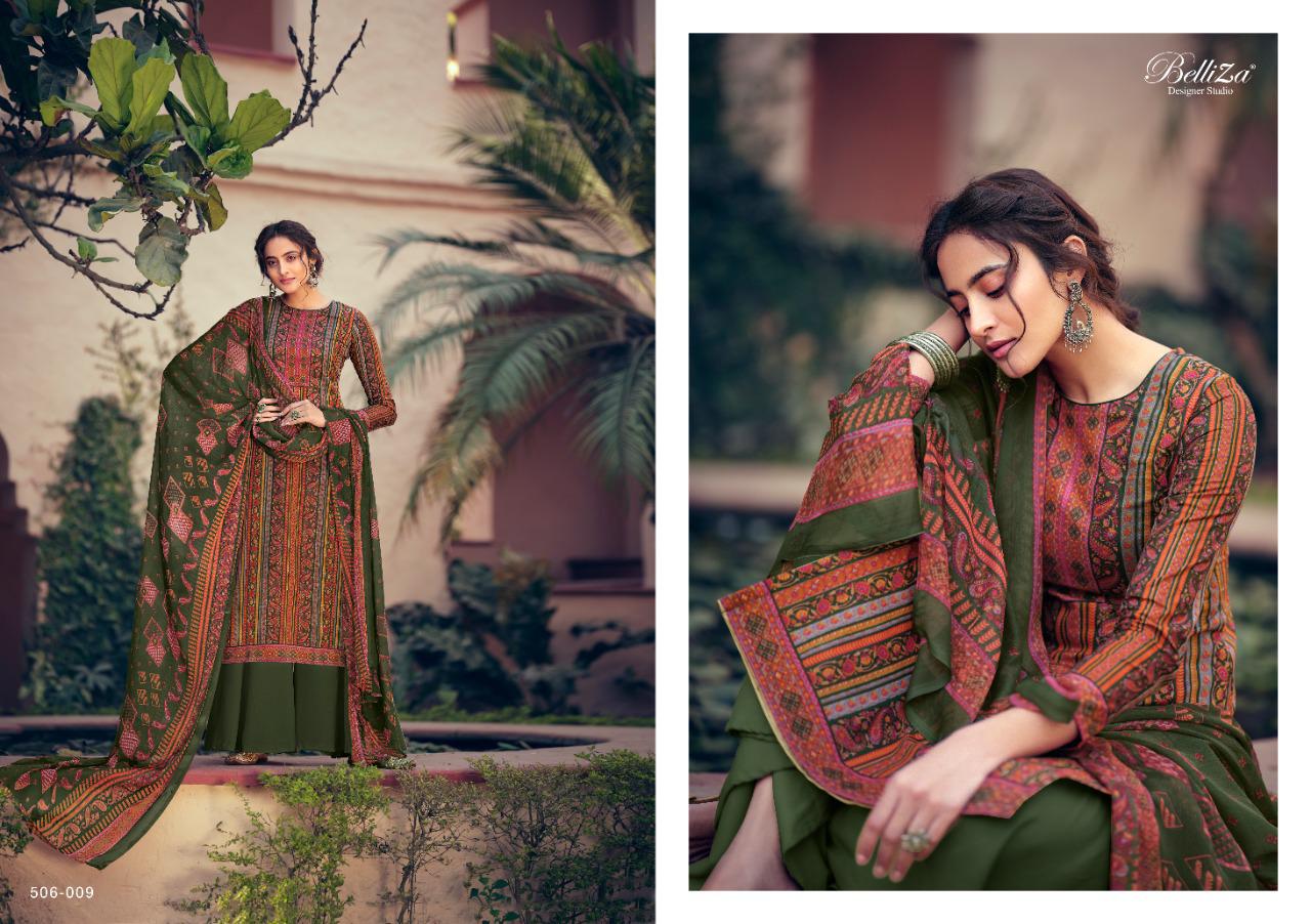 Belliza Presents Zohra Designer Dress Material