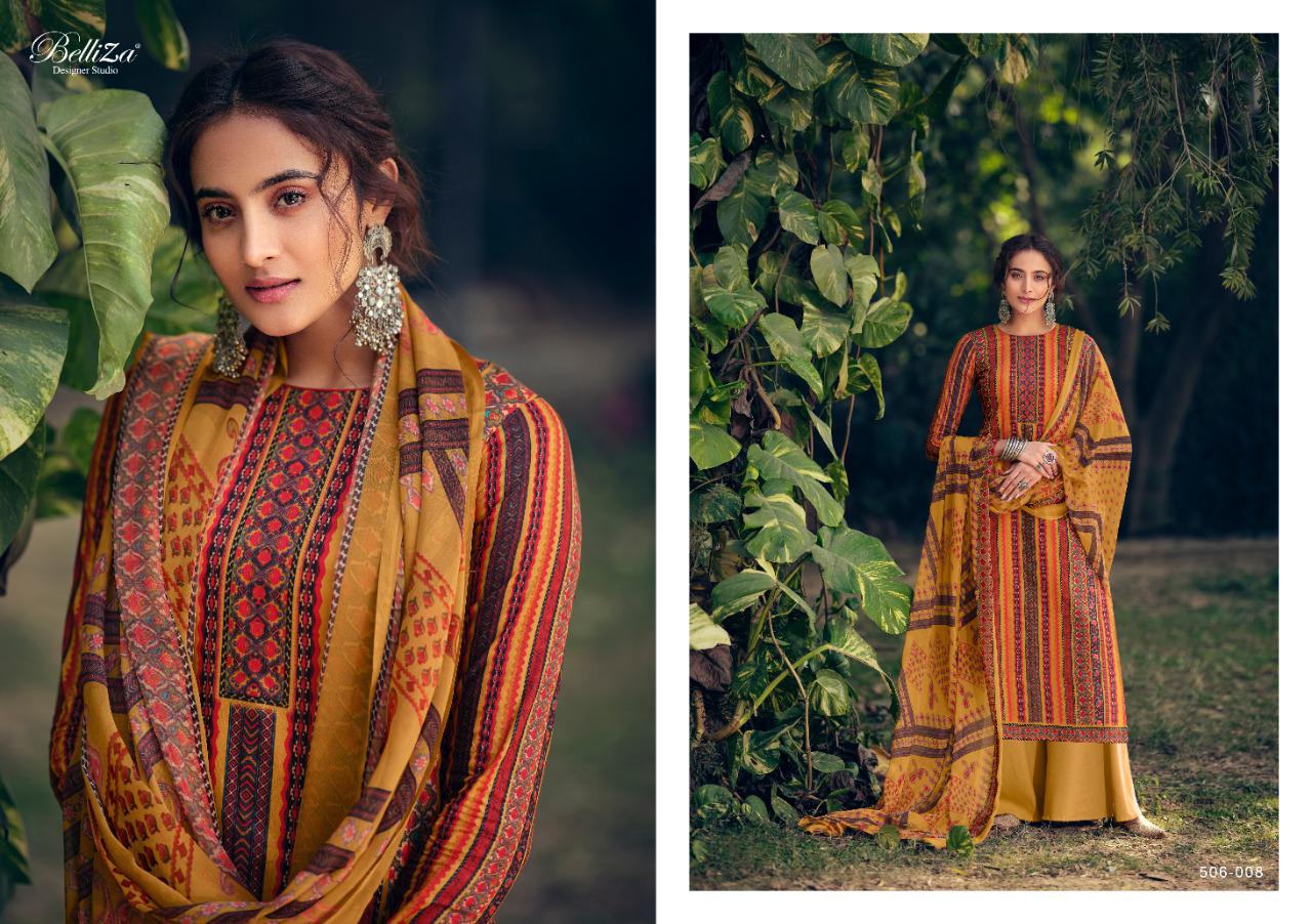Belliza Presents Zohra Designer Dress Material