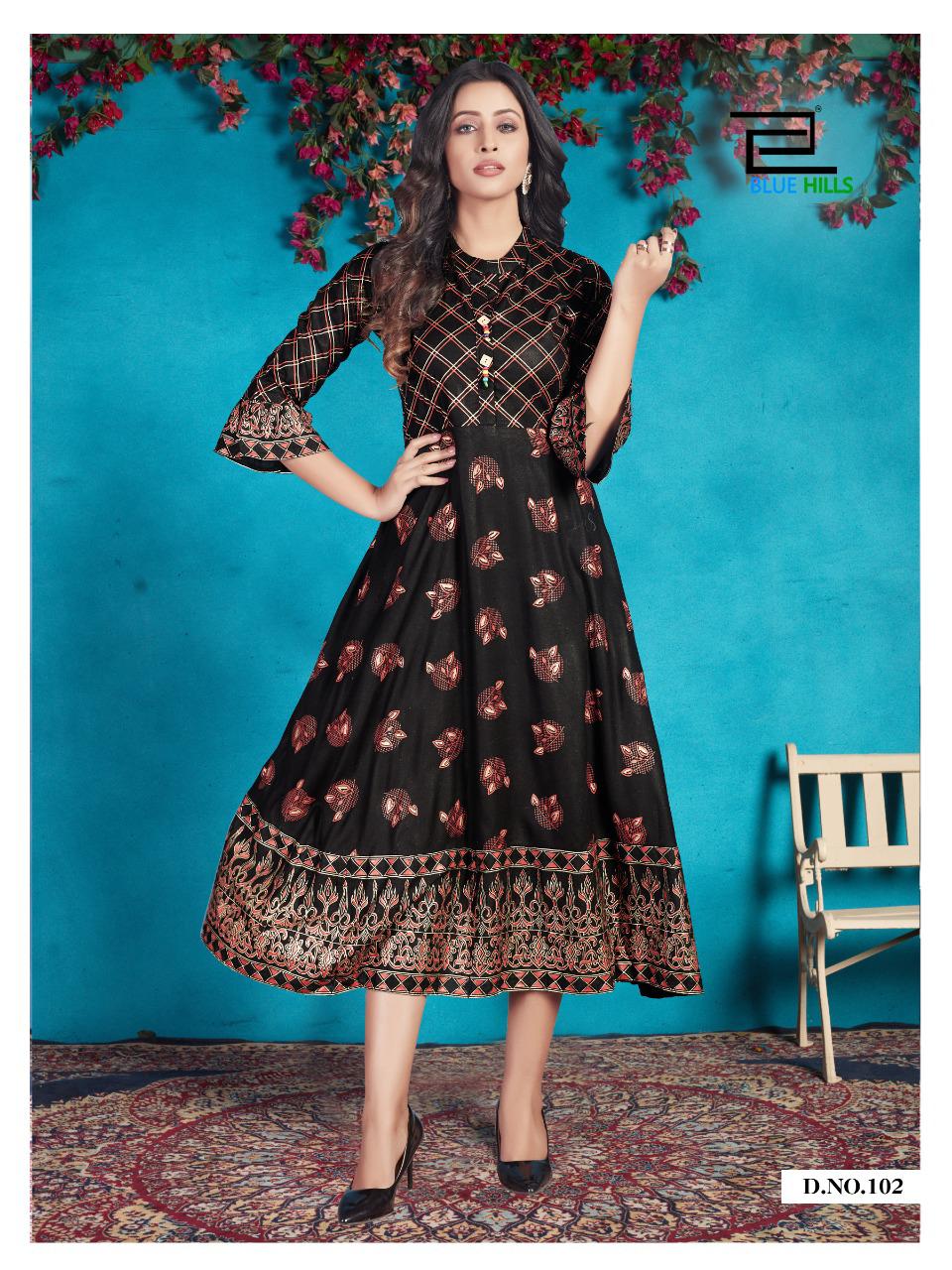 Blue Hills Presents Classy Designer Kurti Collection