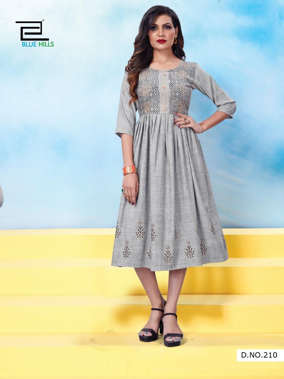 Blue Hills  Presents Trend Vol 5  Long Kurtis Collection
