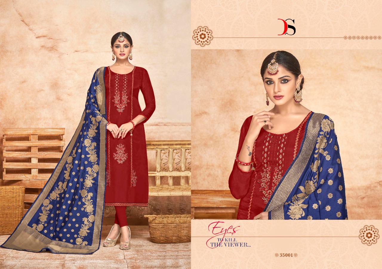 Deepsy  Presents Sabiha Banaras  Vol 2  Designer Dress Material