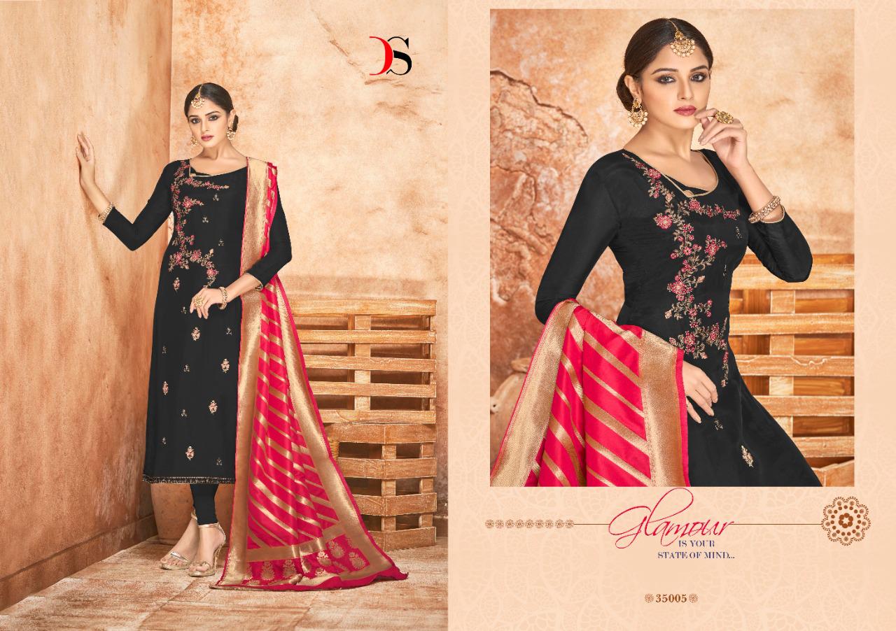 Deepsy  Presents Sabiha Banaras  Vol 2  Designer Dress Material