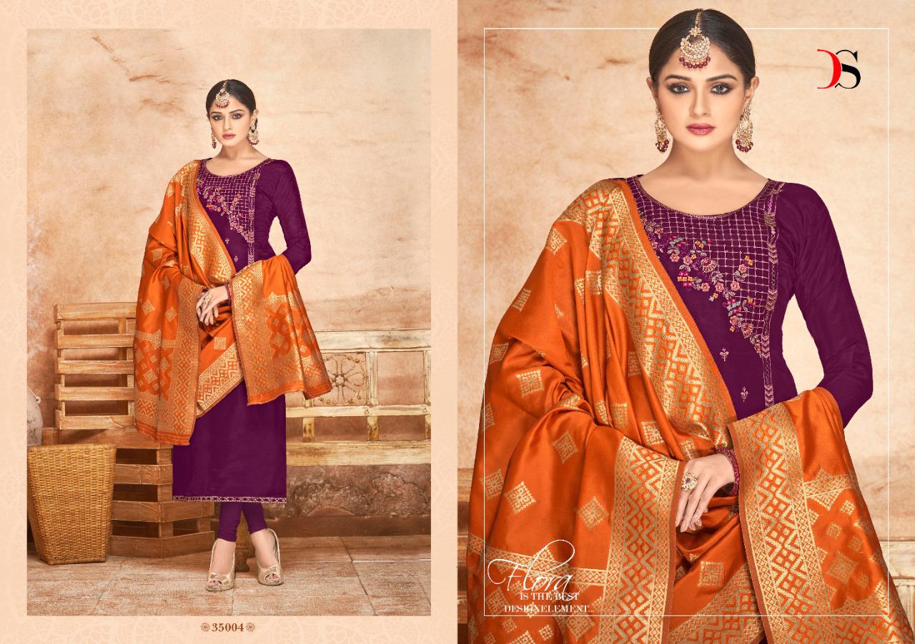 Deepsy  Presents Sabiha Banaras  Vol 2  Designer Dress Material