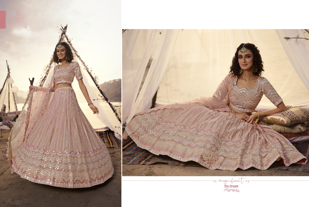 Fc Presents Euphoria 5507 Wedding Wear Lehenga Collection