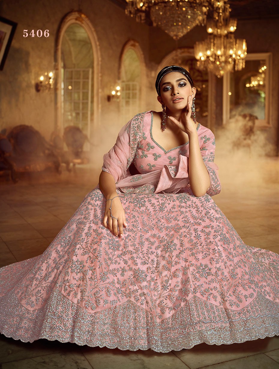 Fc Presents Series 5406 Wedding Wear Lehenga Collection