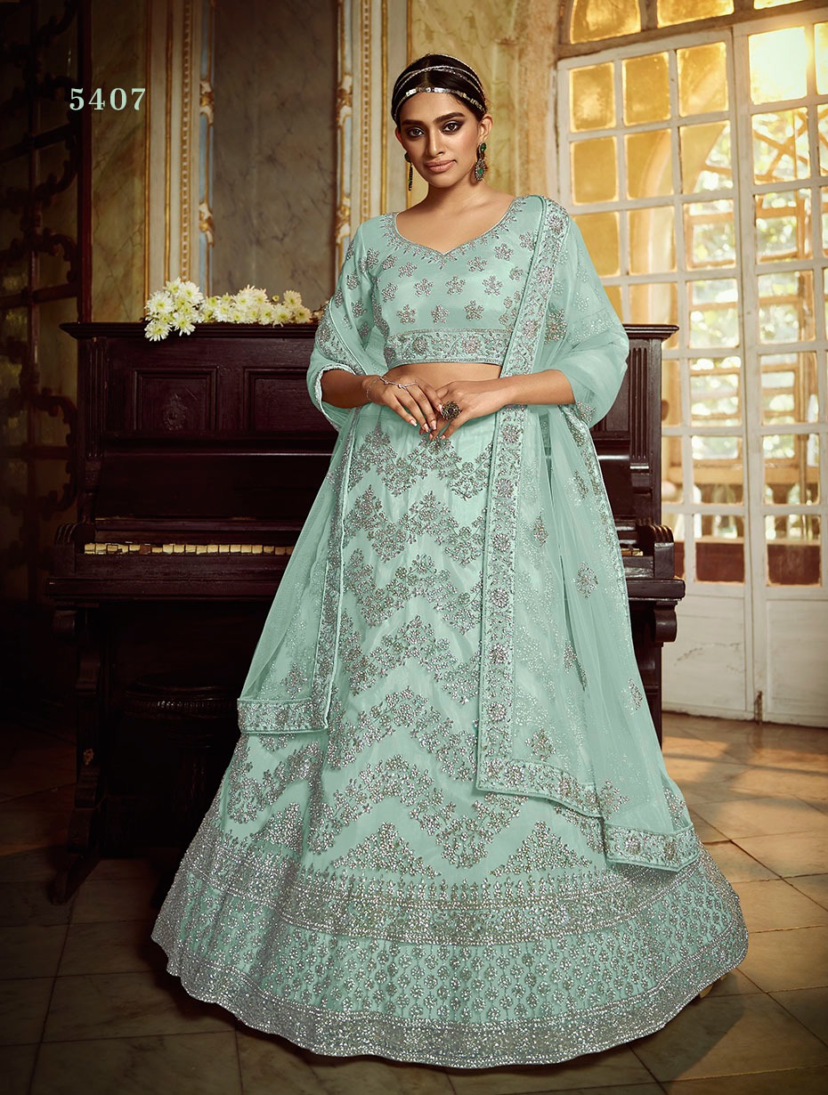 Fc Presents Series 5407 Wedding Wear Lehenga Collection
