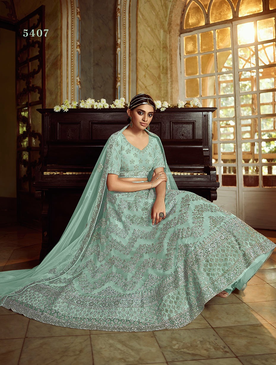 Fc Presents Series 5407 Wedding Wear Lehenga Collection