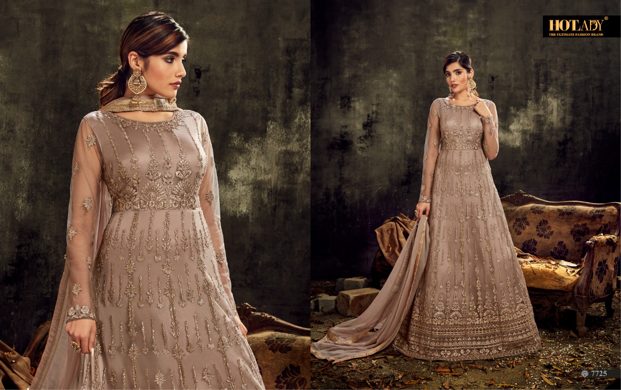 Hotlady Sareena 7721 Series Designer Salwar Suits Collection