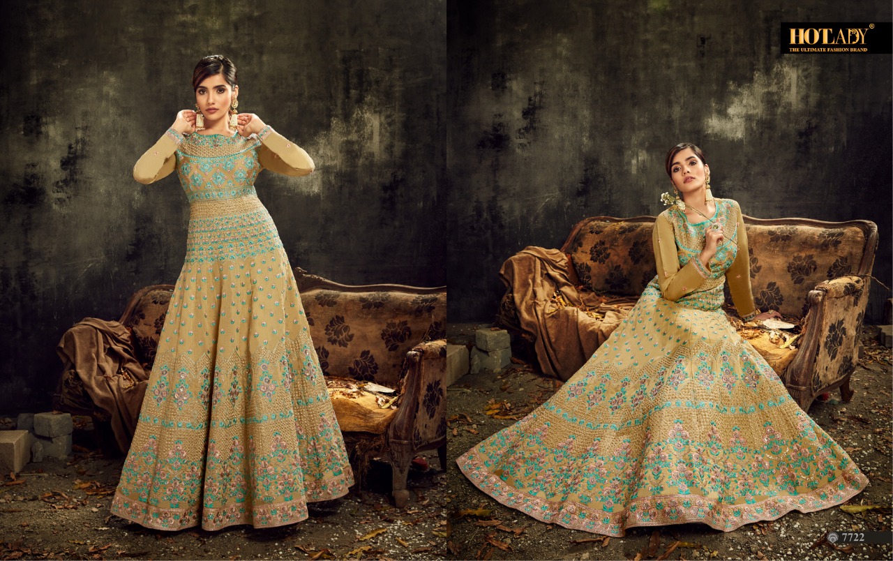 Hotlady Sareena 7721 Series Designer Salwar Suits Collection