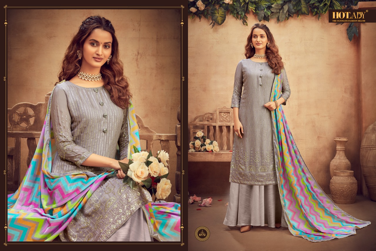 Hotlady Suraiya 6171 Series Designer Salwar Suits Collection