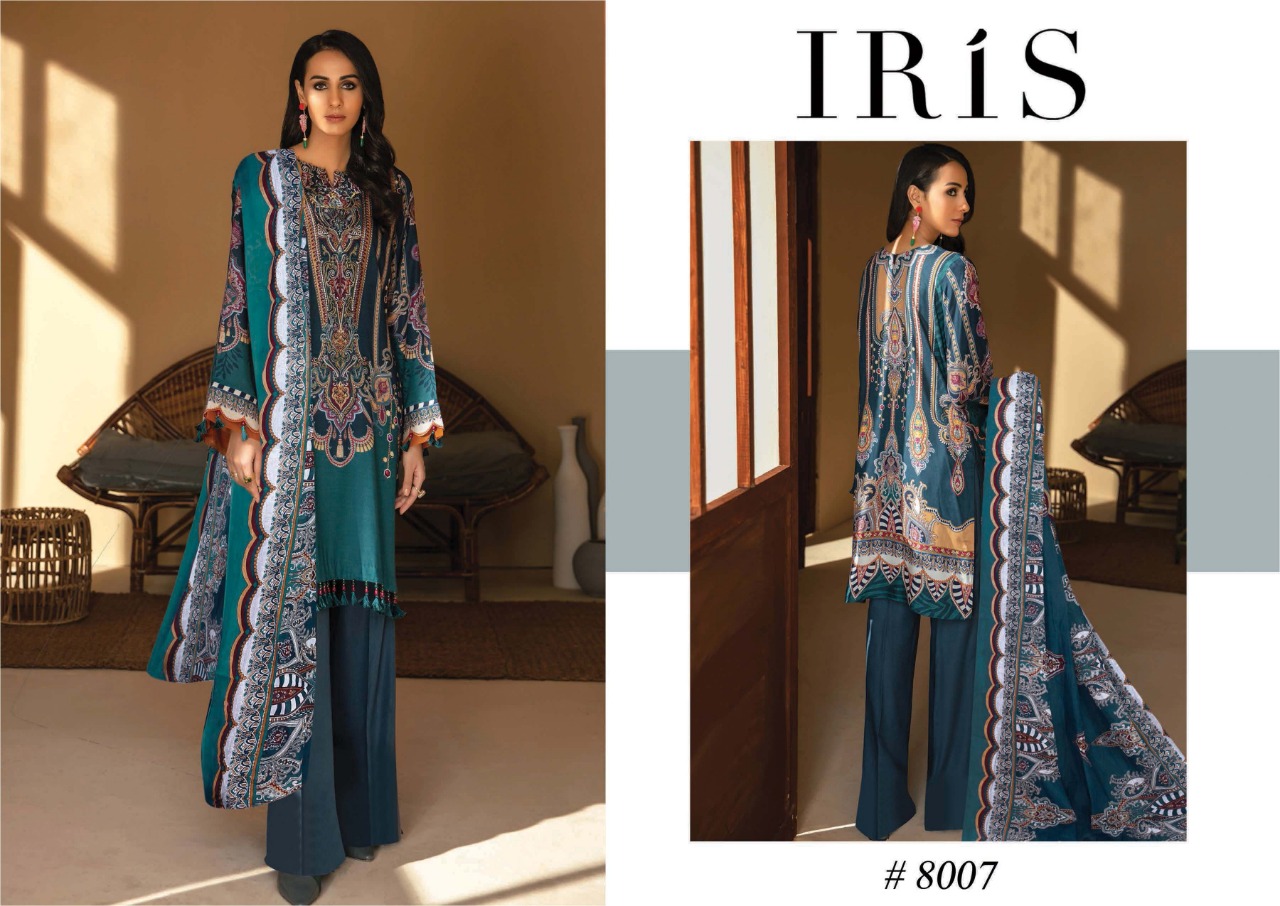 Iris Vol  8  Karachi Dress Materials