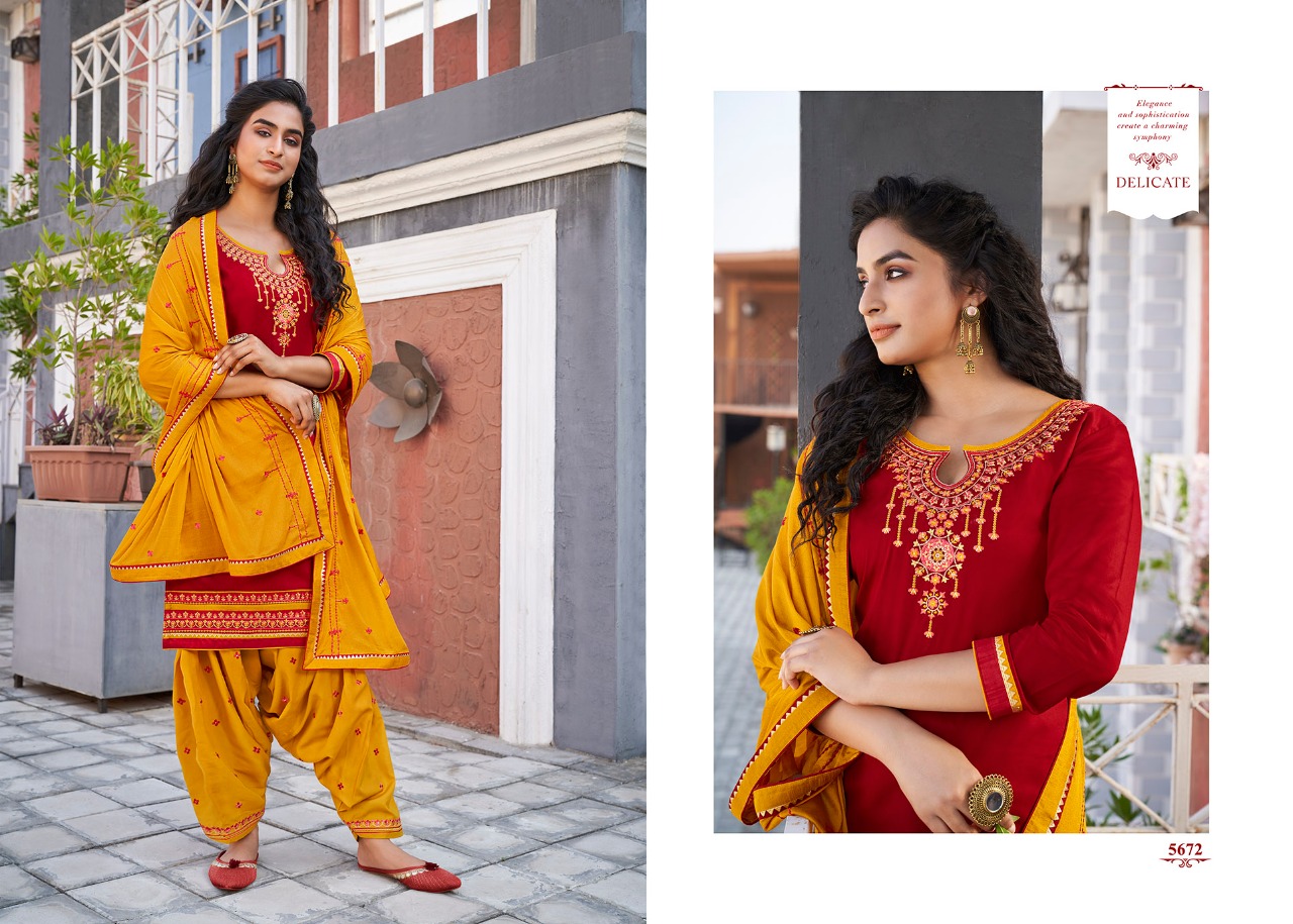 Kessi Presents  Patiyala House Vol  81 Designer Dress Material