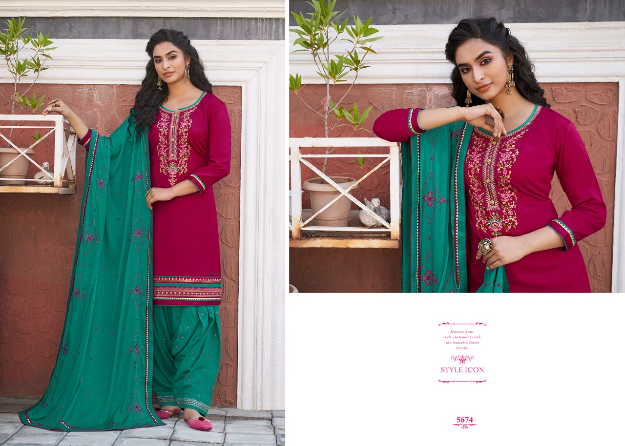 Kessi Presents  Patiyala House Vol  81 Designer Dress Material