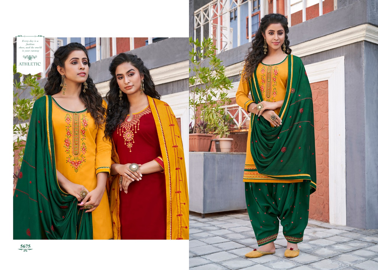 Kessi Presents  Patiyala House Vol  81 Designer Dress Material