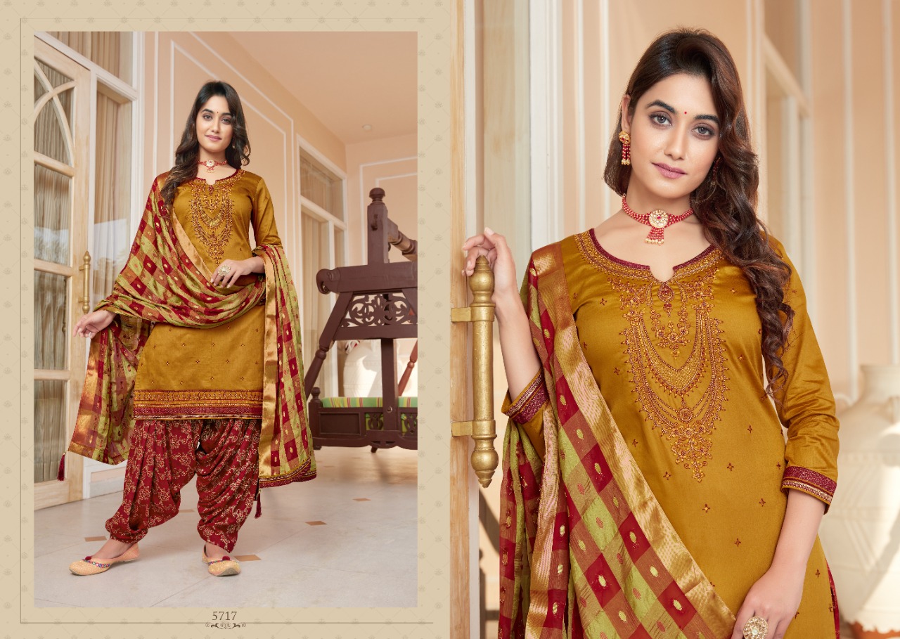 Kessi  Presents  Shangar By Patiala House Vol  19 Designer Dress Material