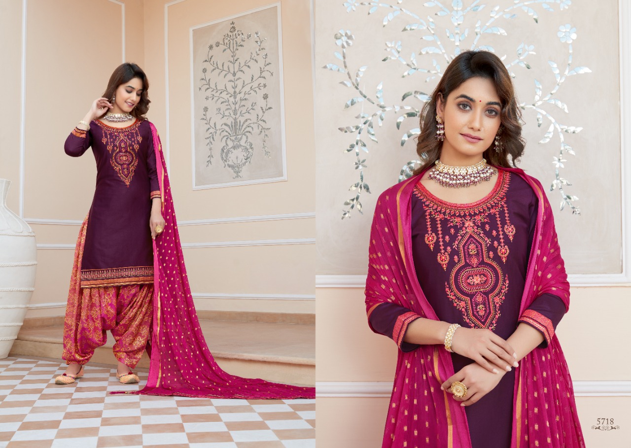 Kessi  Presents  Shangar By Patiala House Vol  19 Designer Dress Material