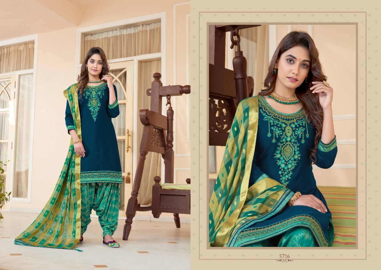 Kessi  Presents  Shangar By Patiala House Vol  19 Designer Dress Material