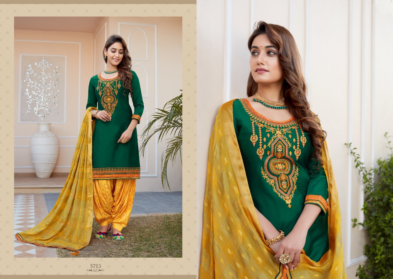 Kessi  Presents  Shangar By Patiala House Vol  19 Designer Dress Material