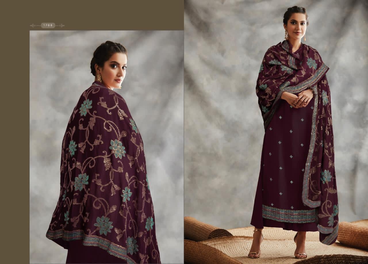 Kimora Presents  Fashion Fitoor 1708 Series  Salwar Kameez Collection