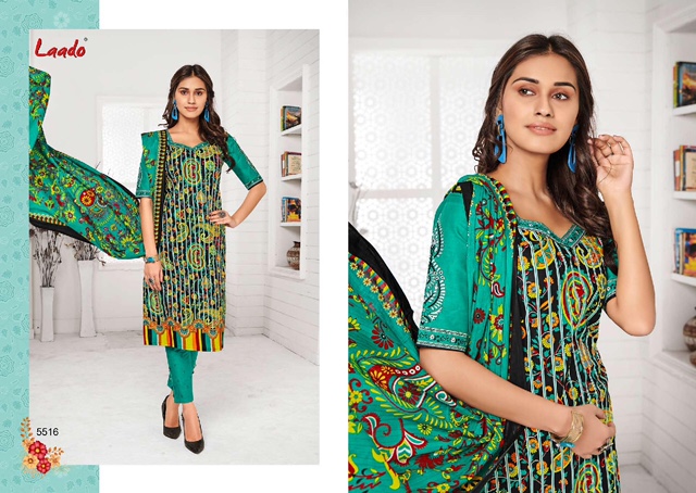 Laado Print Vol  55 Regular Wear Printed  Collection