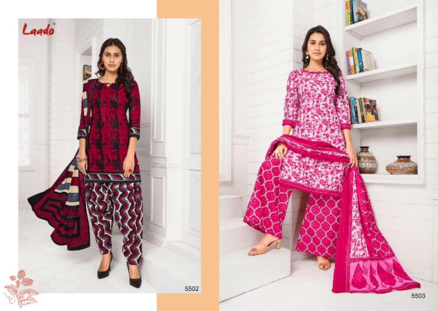 Laado Print Vol  55 Regular Wear Printed  Collection