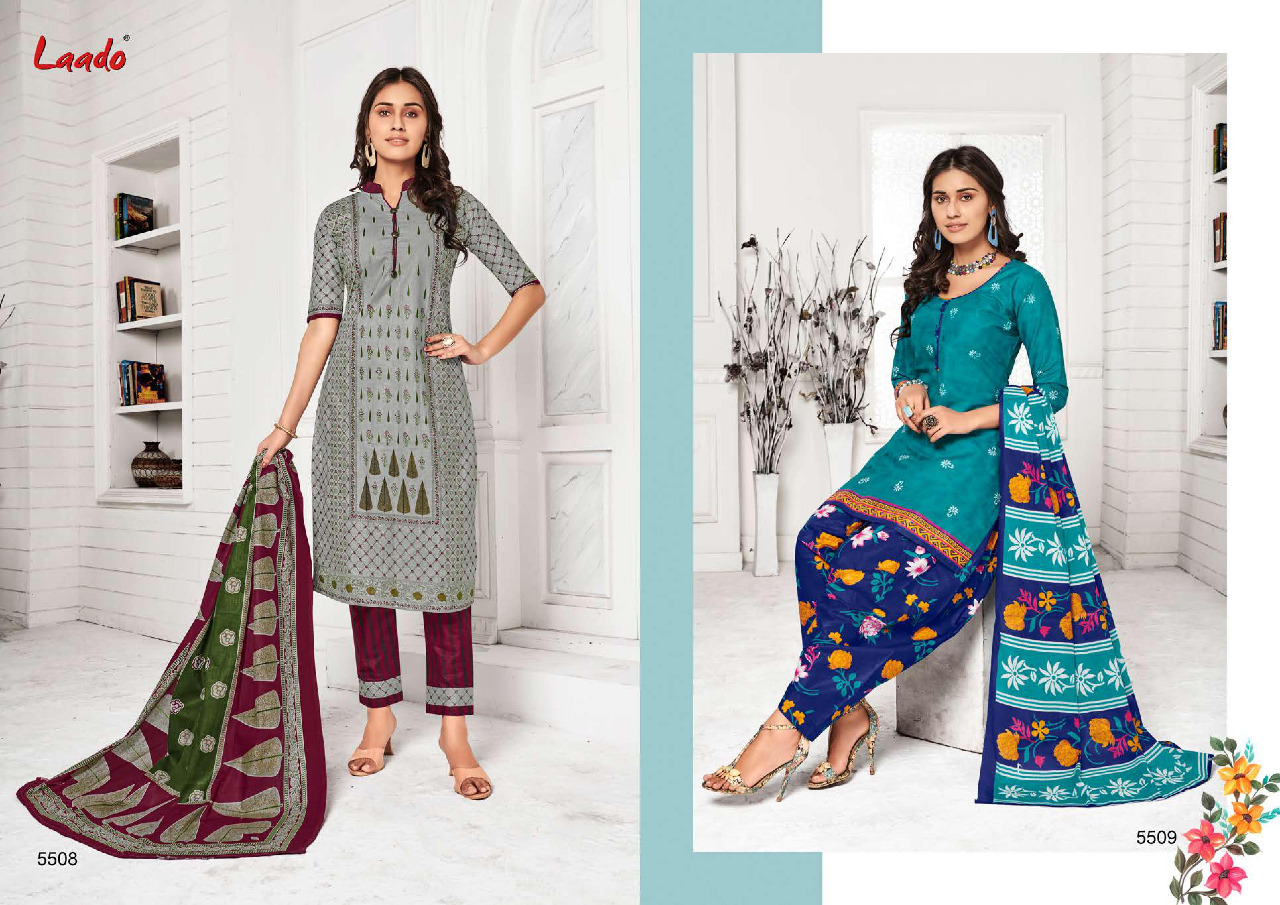 Laado Print Vol  55 Regular Wear Printed  Collection