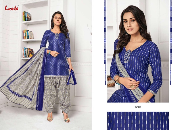 Laado Print Vol  55 Regular Wear Printed  Collection