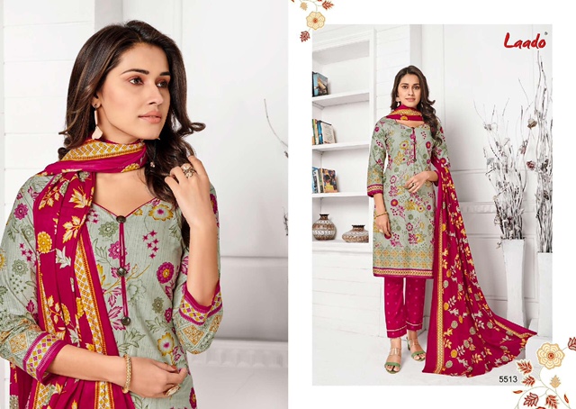 Laado Print Vol  55 Regular Wear Printed  Collection