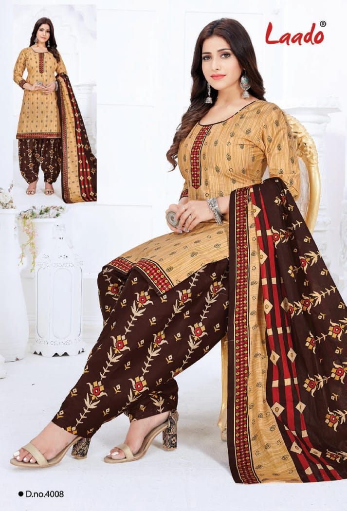 Laado Presents  Priyanka  Vol 4 Regular Wear Collection