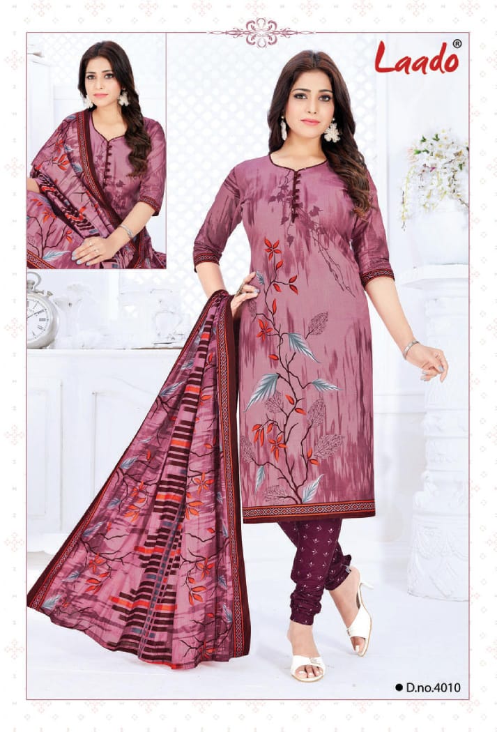 Laado Presents  Priyanka  Vol 4 Regular Wear Collection