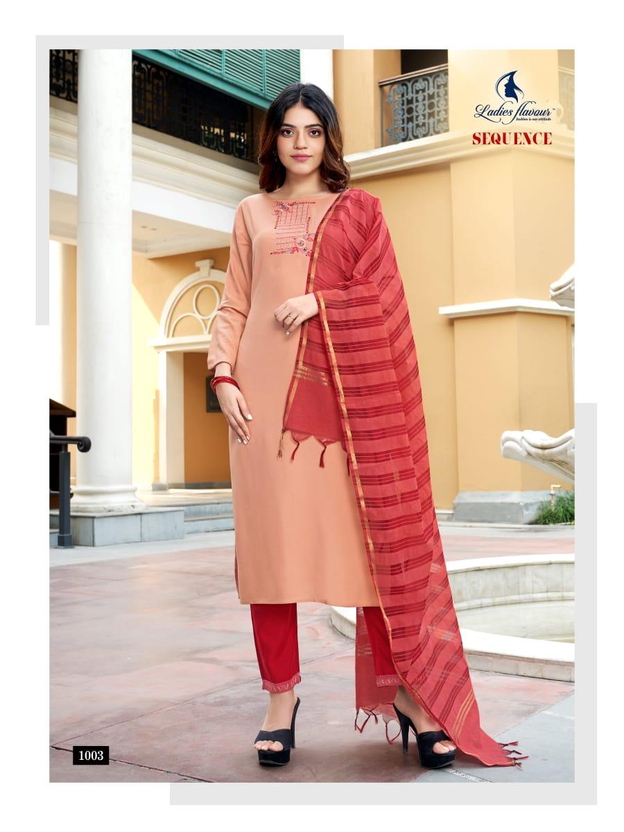 Ladies Flavour Presents Sequence  Readymade Collection