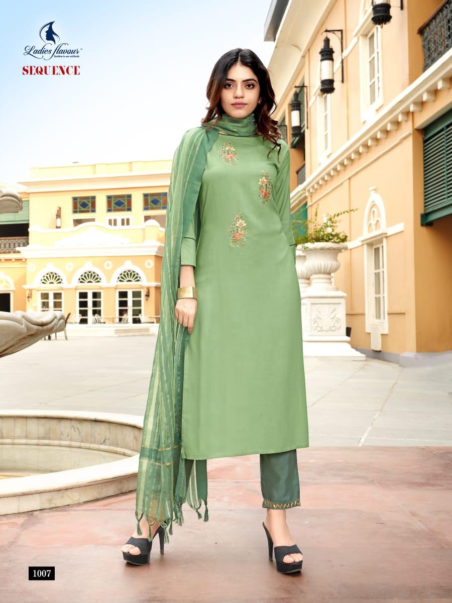 Ladies Flavour Presents Sequence  Readymade Collection