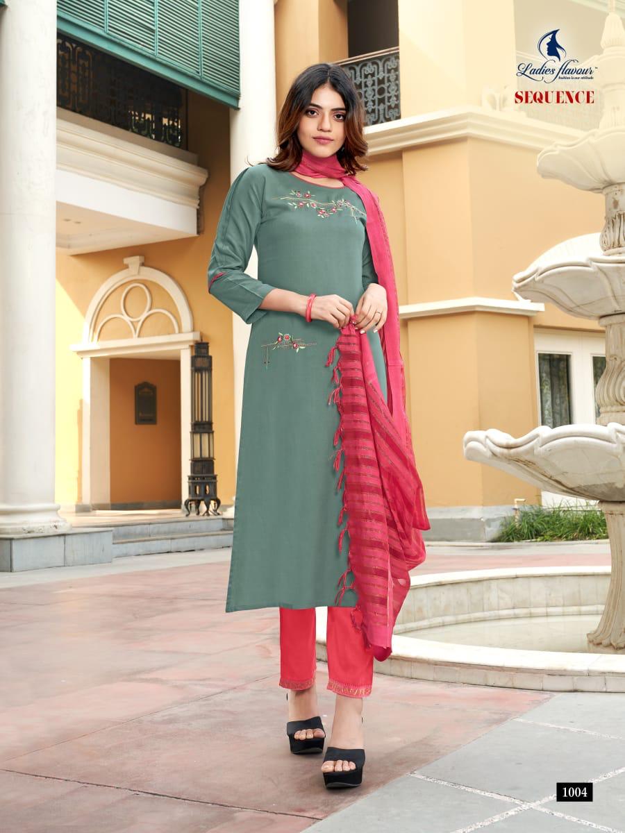 Ladies Flavour Presents Sequence  Readymade Collection