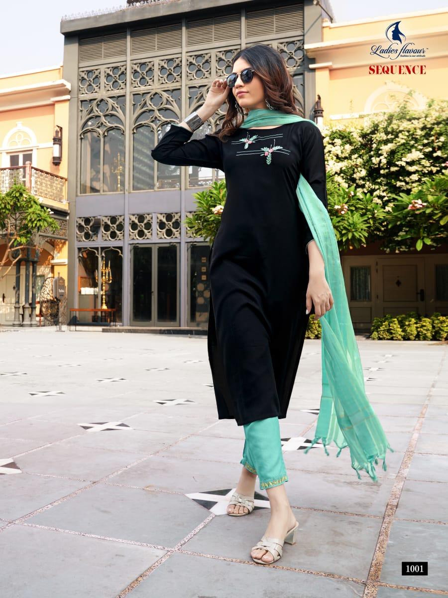 Ladies Flavour Presents Sequence  Readymade Collection
