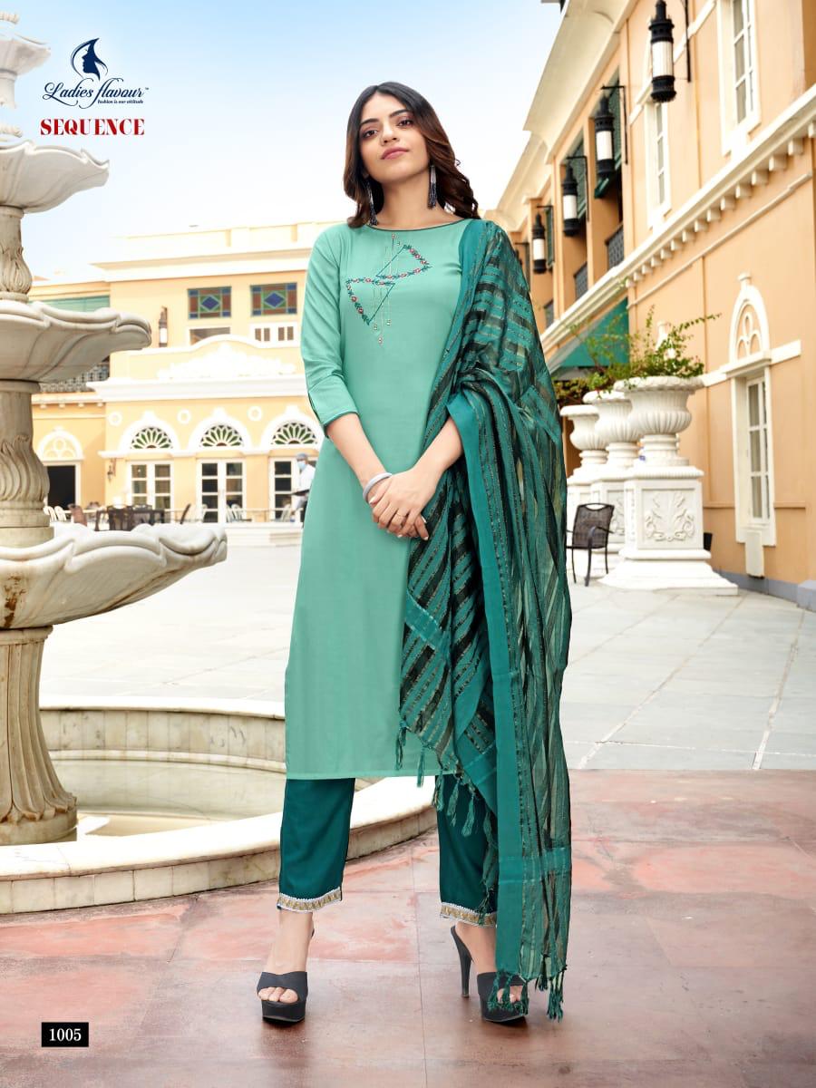 Ladies Flavour Presents Sequence  Readymade Collection