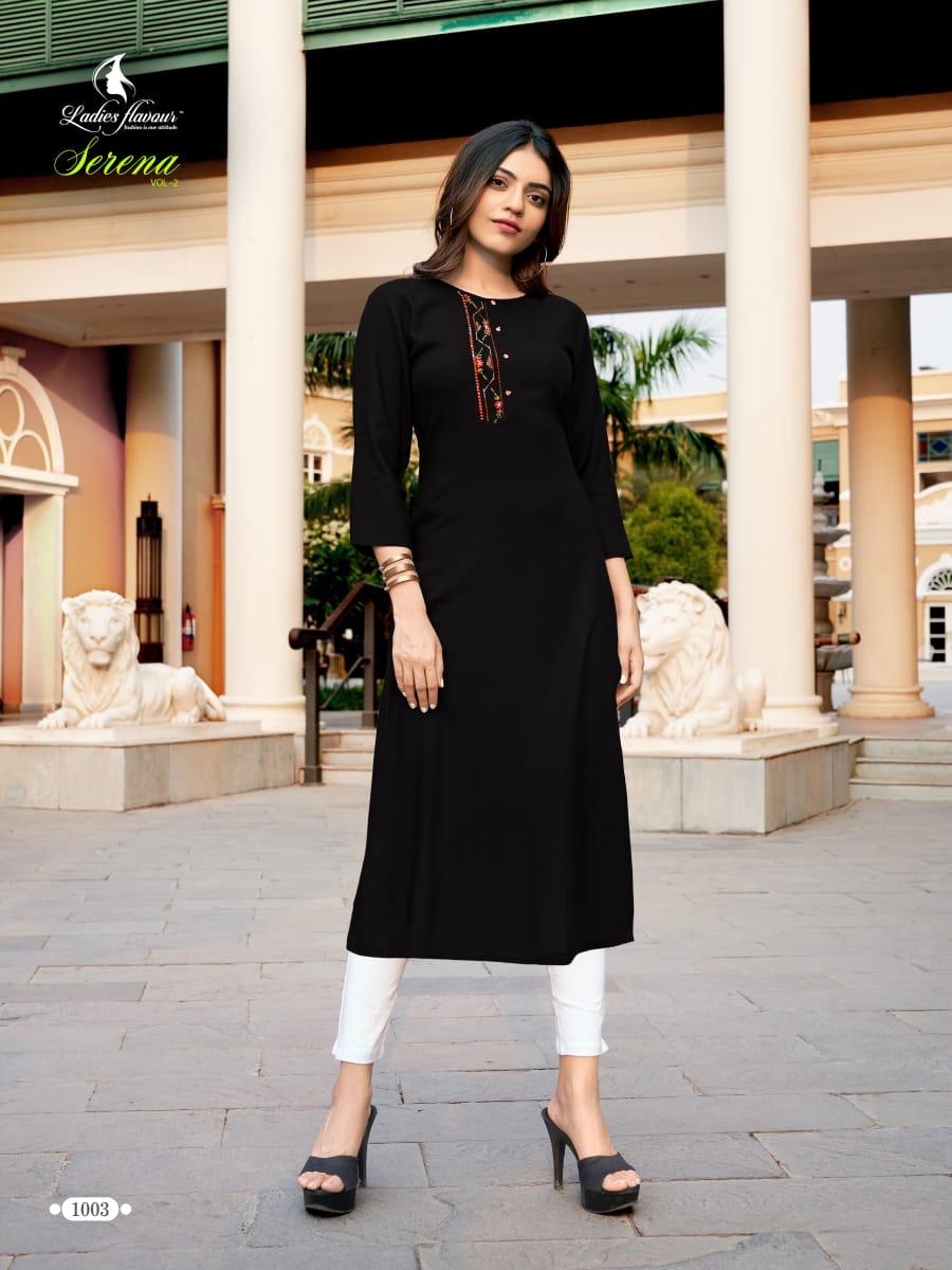 Ladies Flavour Presents  Serena Vol  2   Designer Kurtis Collection