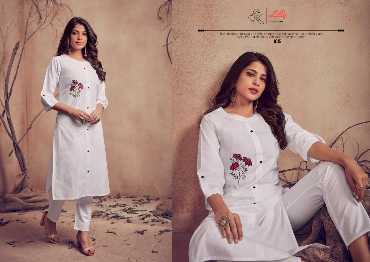 Lilly  Presents  Meetu Kurti With  Pant