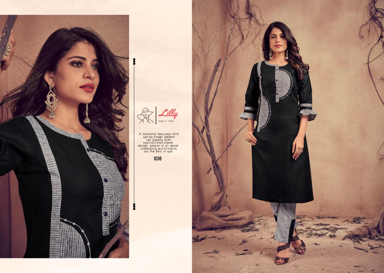 Lilly  Presents  Meetu Kurti With  Pant