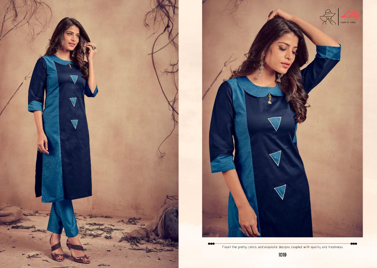 Lilly  Presents  Meetu Kurti With  Pant