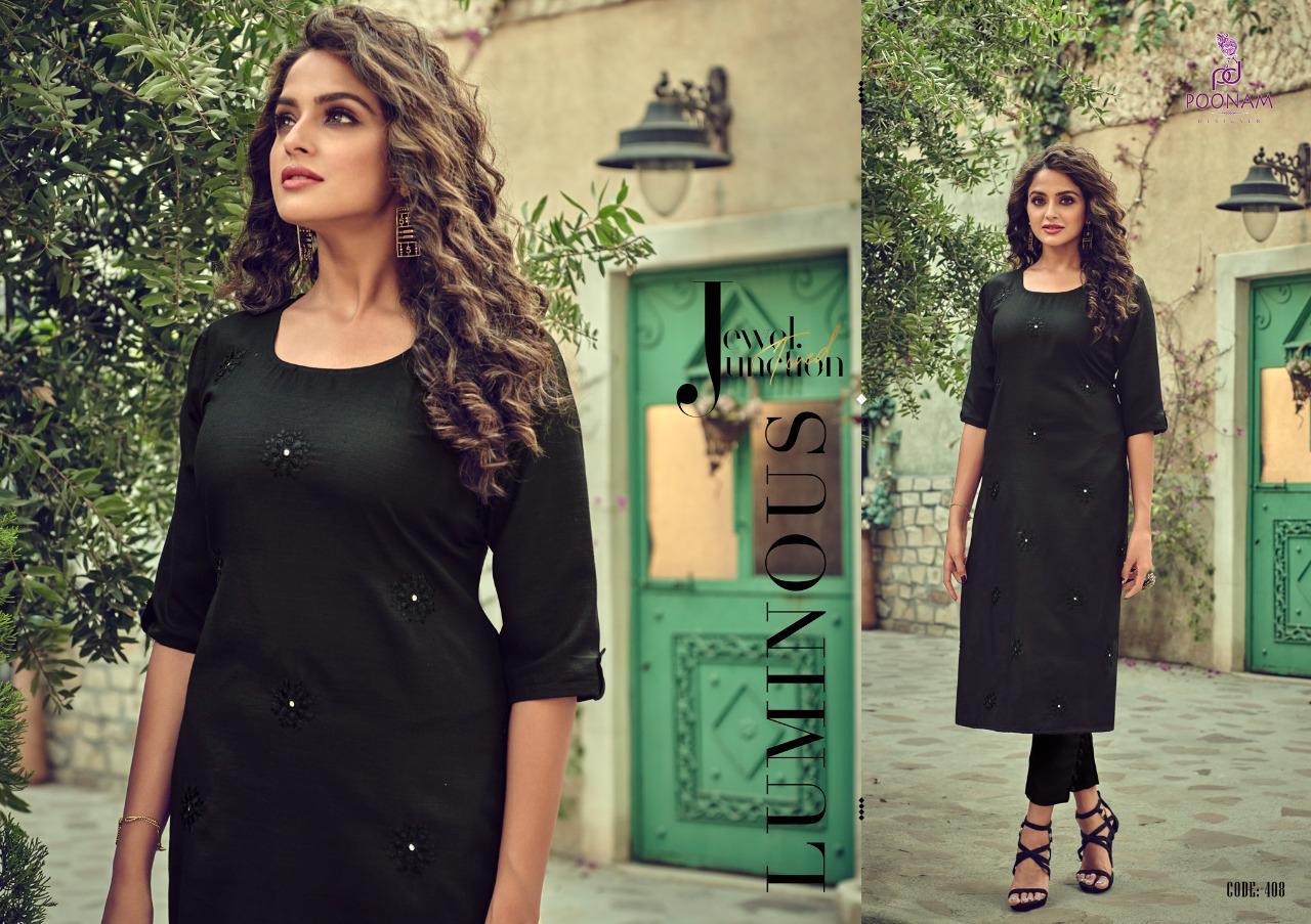 Poonam Presents  Asiana   Vol 4 Ethnic Wear Kurtis Collection