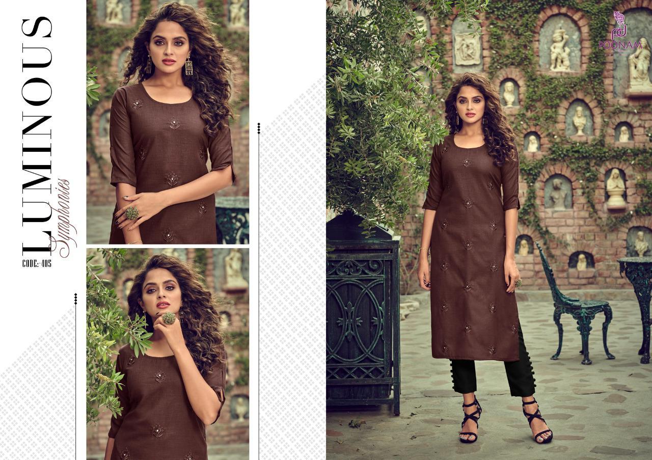 Poonam Presents  Asiana   Vol 4 Ethnic Wear Kurtis Collection
