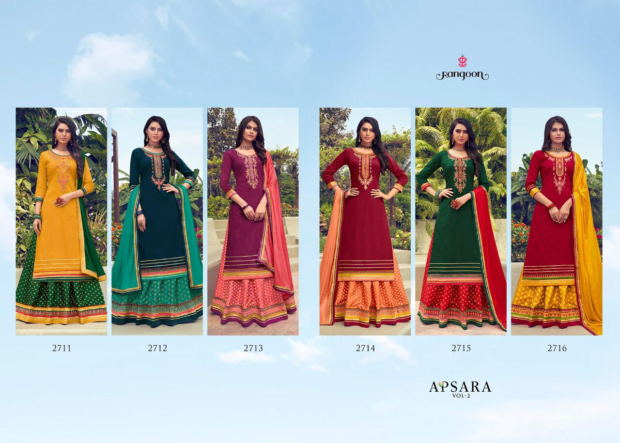 Rangoon  Presents  Apsara Vol 2  Readymade Collection