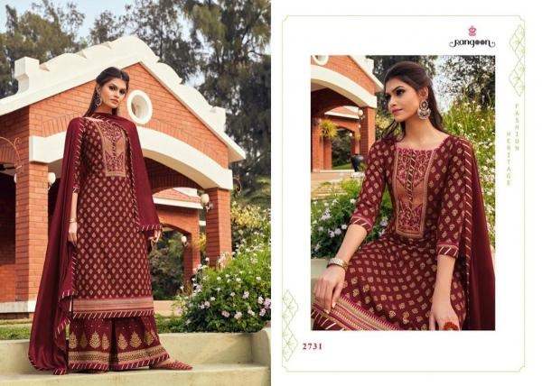 Rangoon Presents  Utsav Vol  2 Designer Dress Material Collection
