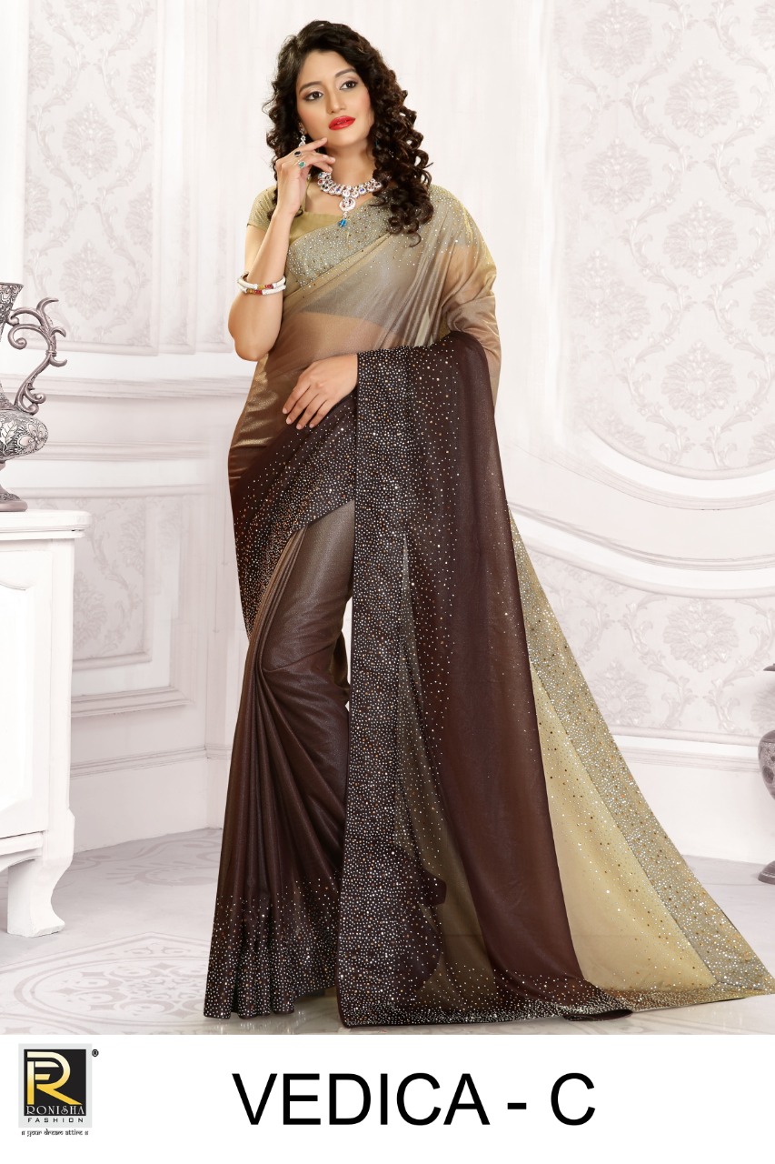 Ranjna  Presents  Vedica Festive Wear Sarees Collection