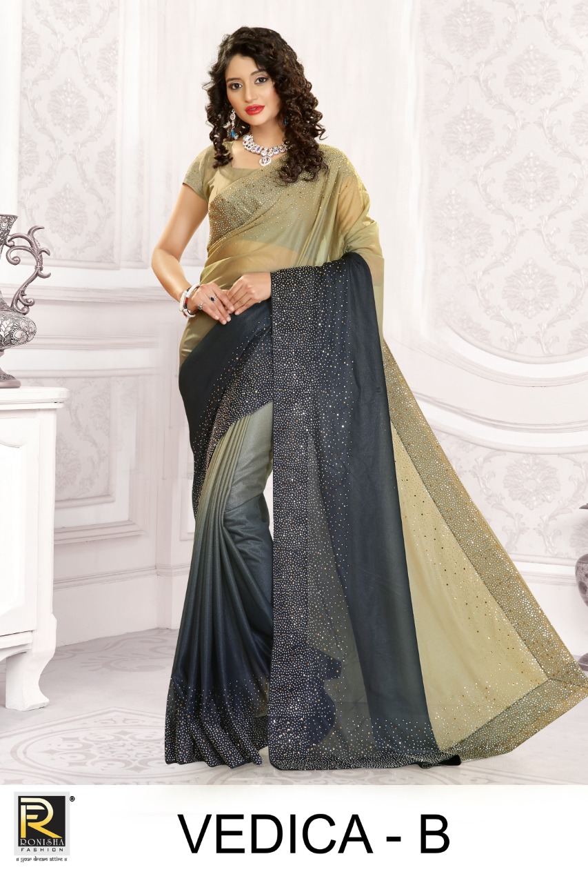 Ranjna  Presents  Vedica Festive Wear Sarees Collection