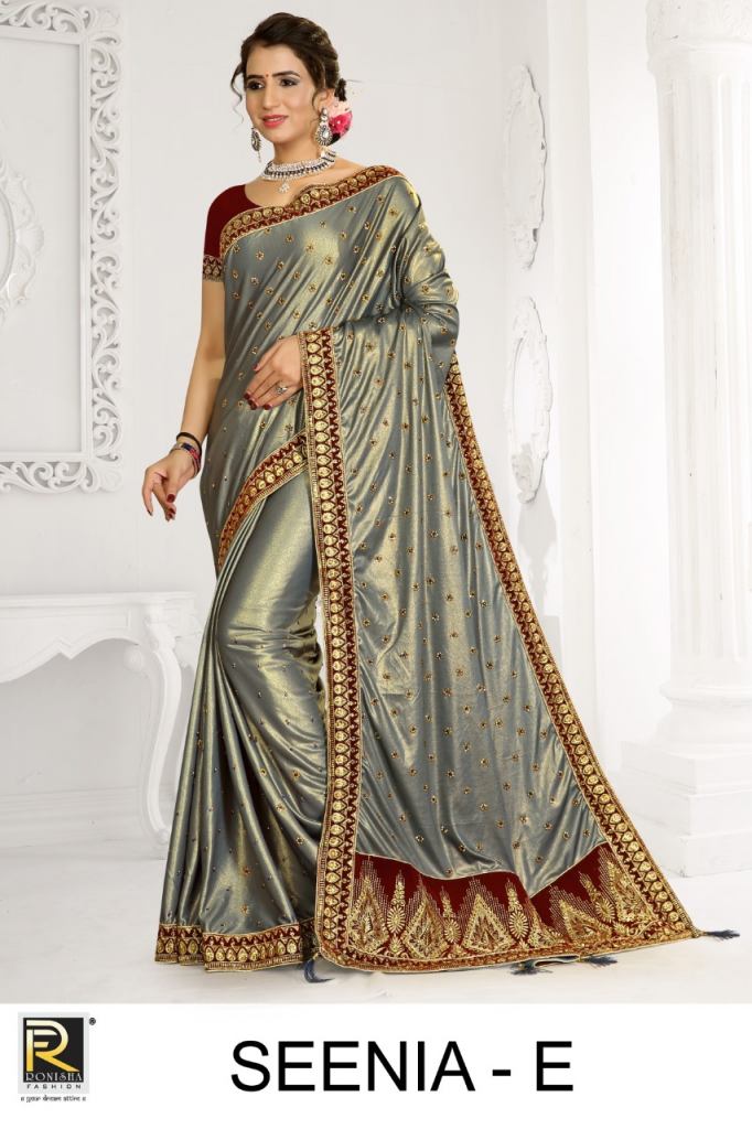 Ranjna Presents Seenia Festive Wear Sarees Collection