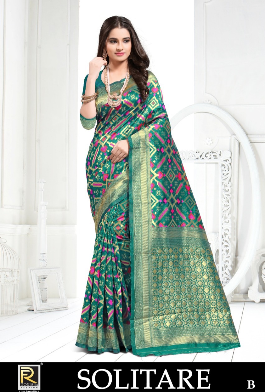 Ranjna   Presents  Solitare  Running Wear Saree Collection