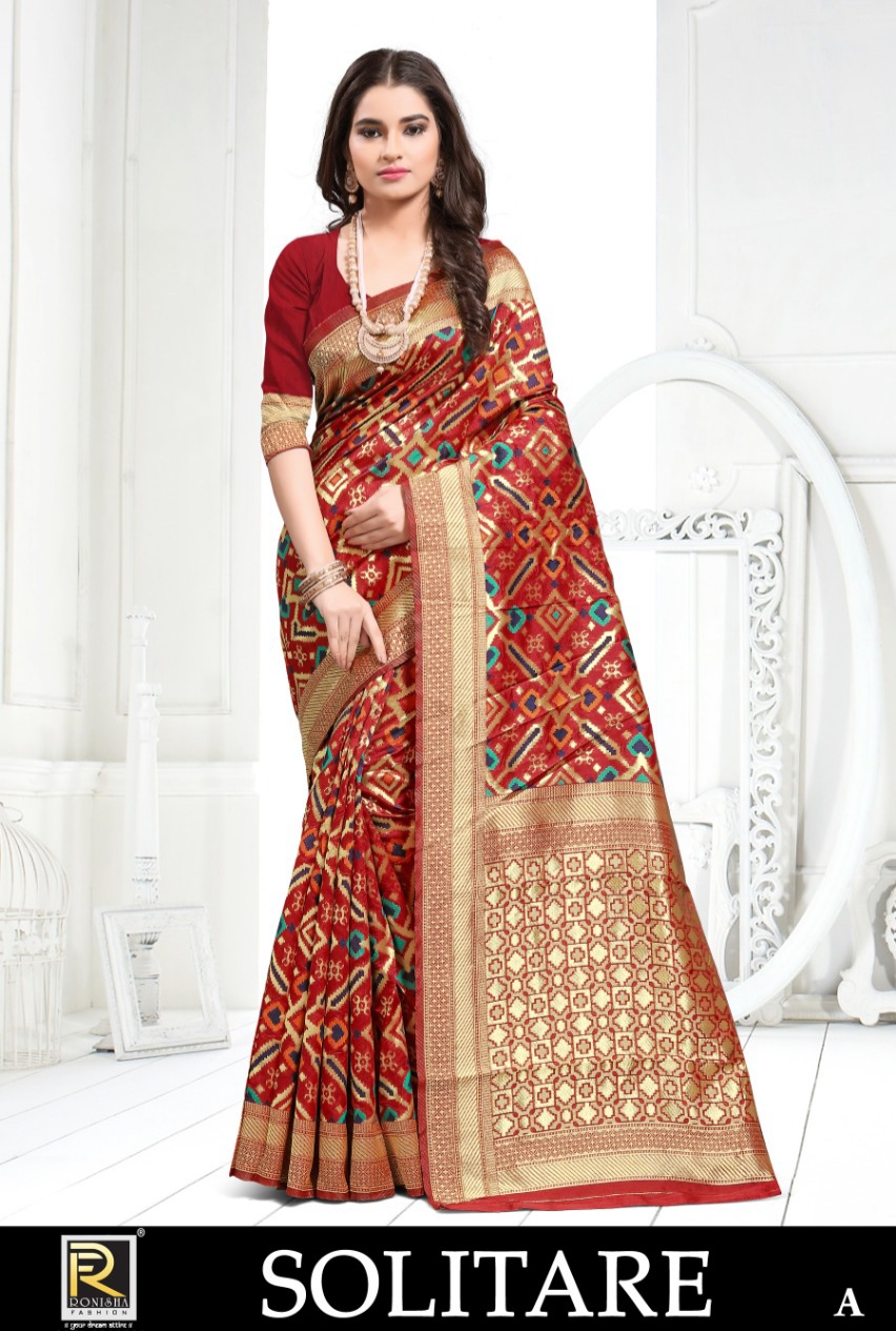 Ranjna   Presents  Solitare  Running Wear Saree Collection