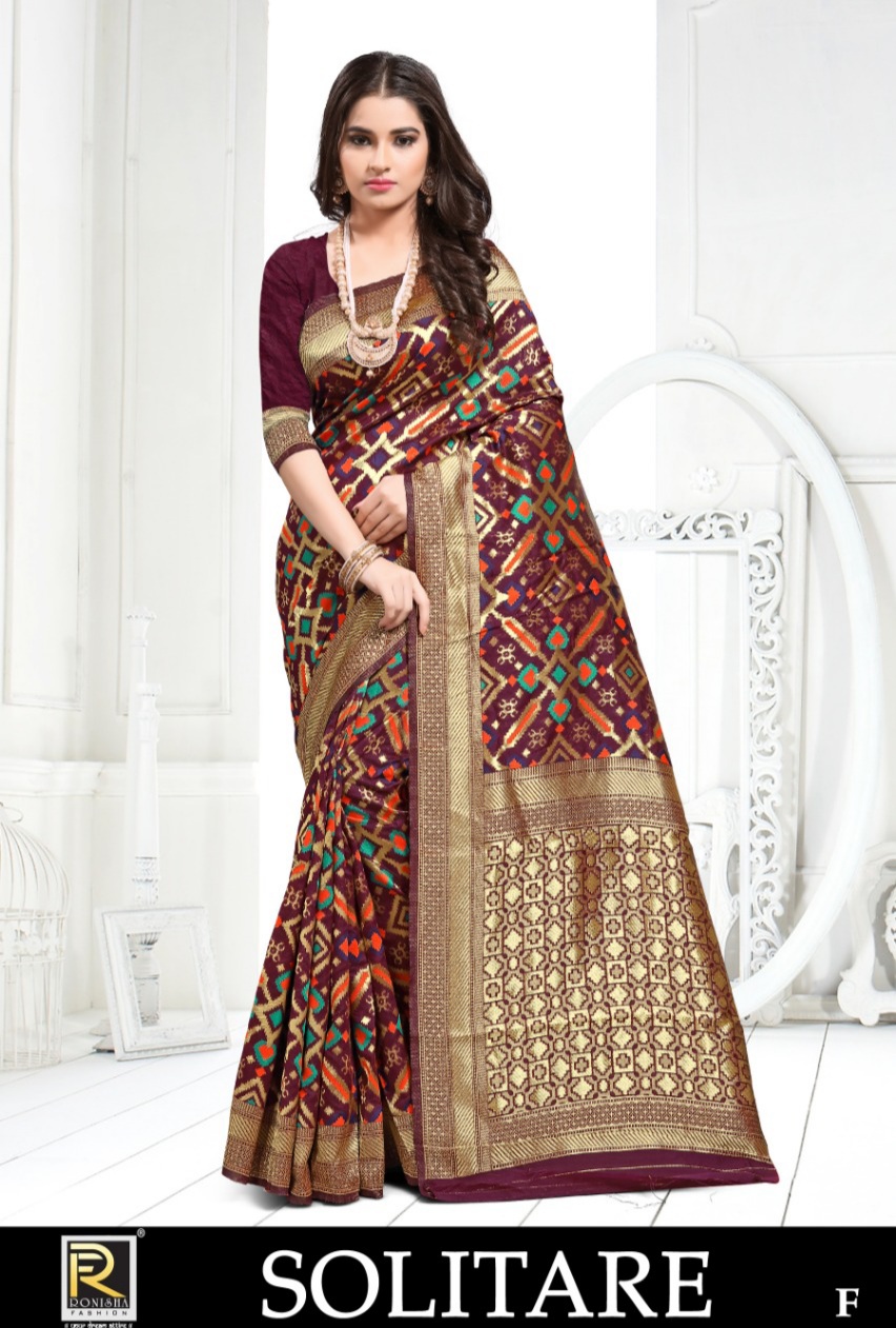 Ranjna   Presents  Solitare  Running Wear Saree Collection